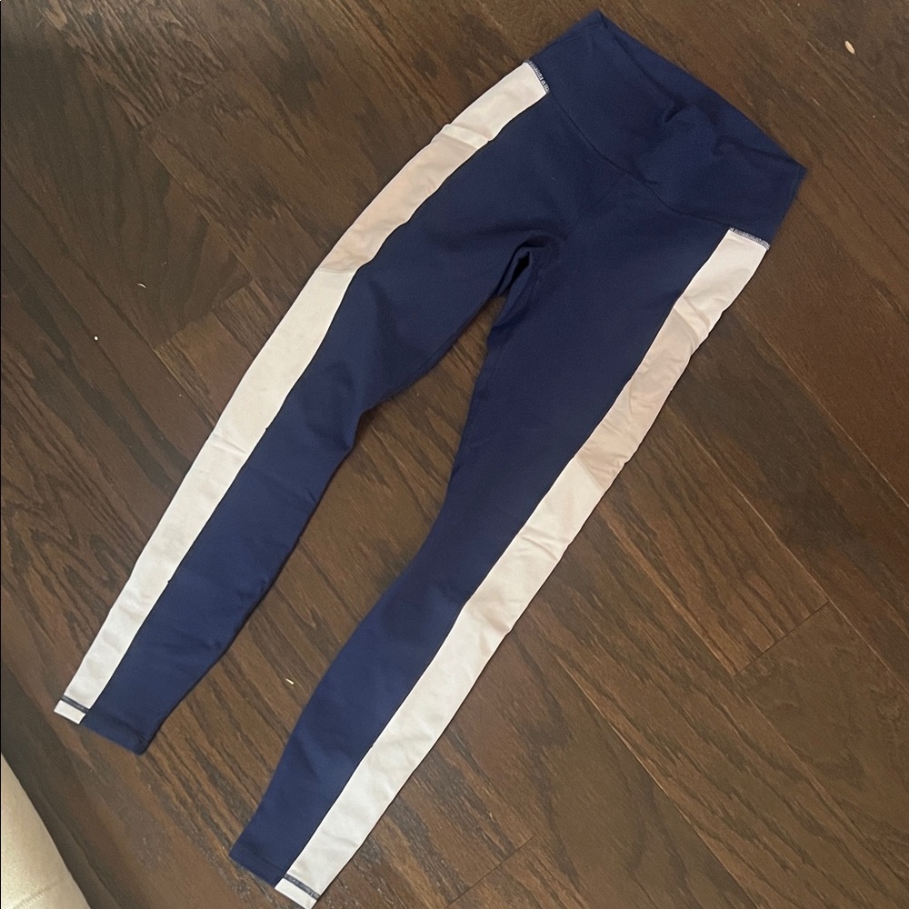 Fabletics PowerHold Leggings in Deep Blue